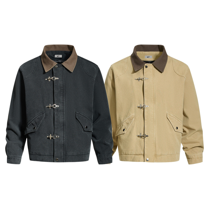 3-6-5.shop Classic Toggle Work Jacket