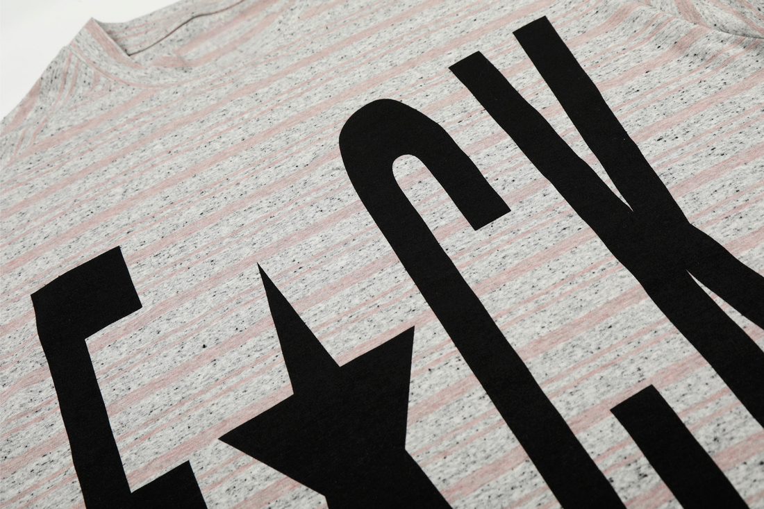 3-6-5.shop Graphic Striped Long Sleeve Tee