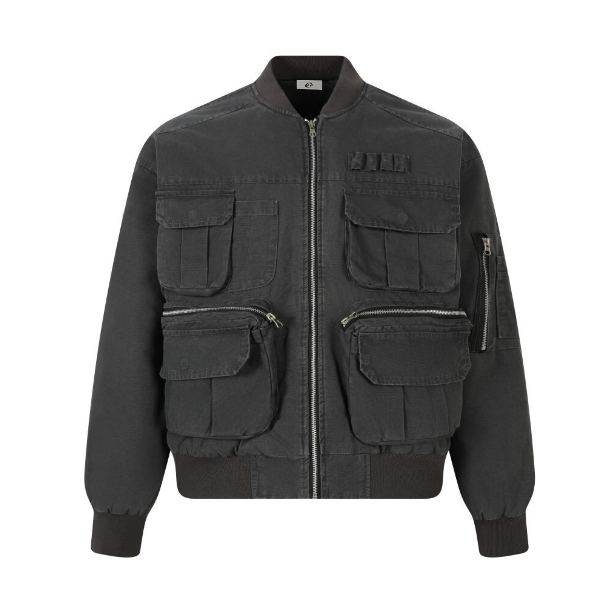 3-6-5.shop Utility Pocket Bomber Jacket