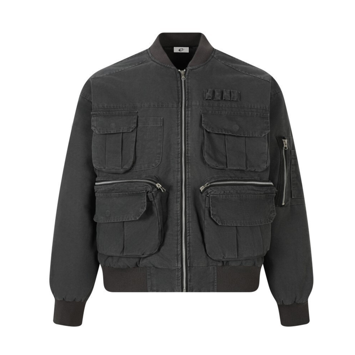 3-6-5.shop Utility Pocket Bomber Jacket