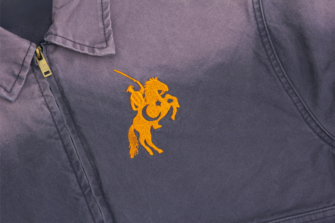 3-6-5.shop Vintage Washed Zip Jacket
