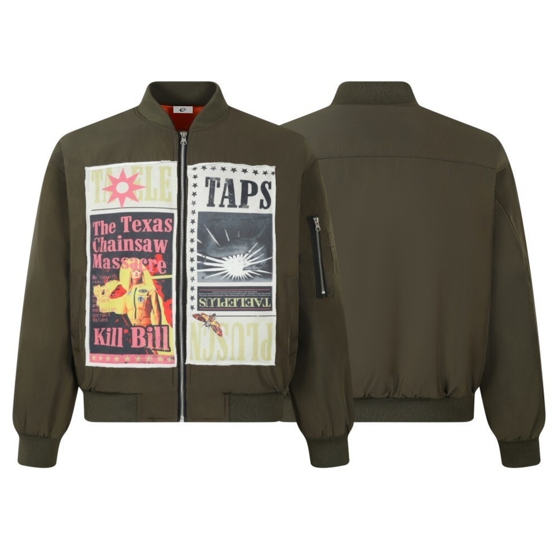 3-6-5.shop Poster Patch Bomber Jacket