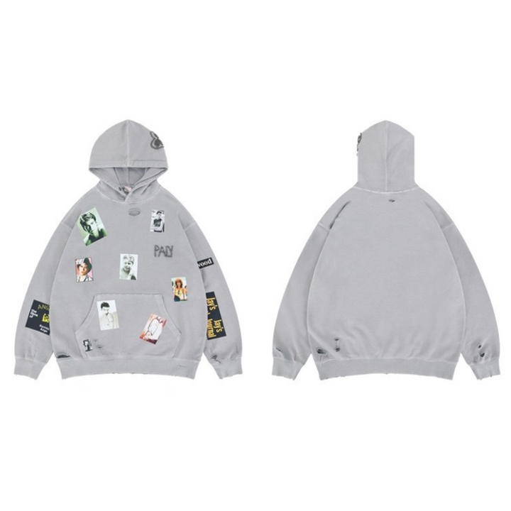 3-6-5.shop Photo Patch Vintage Hoodie