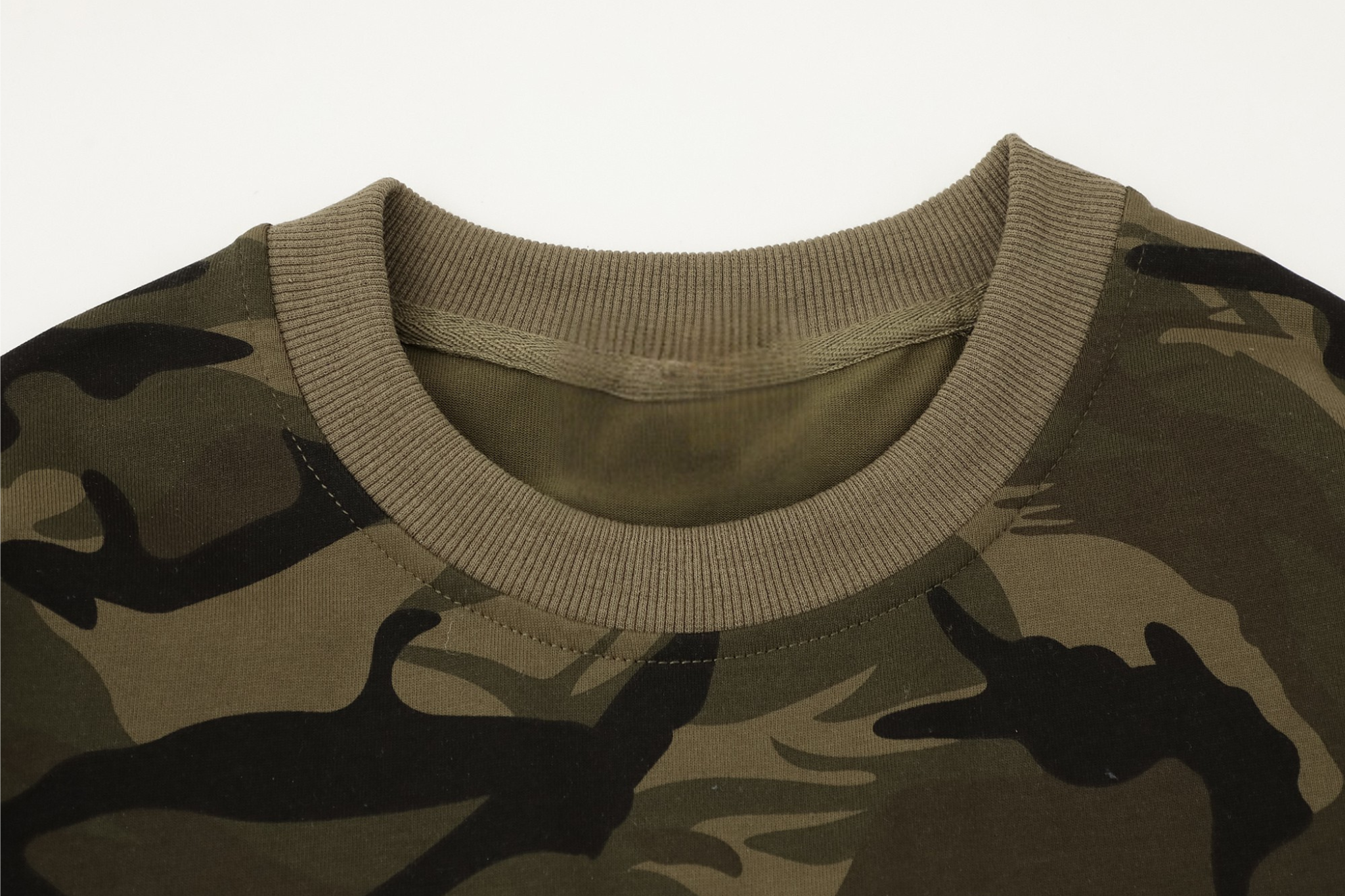 3-6-5.shop Layered Camo Long Sleeve Tee