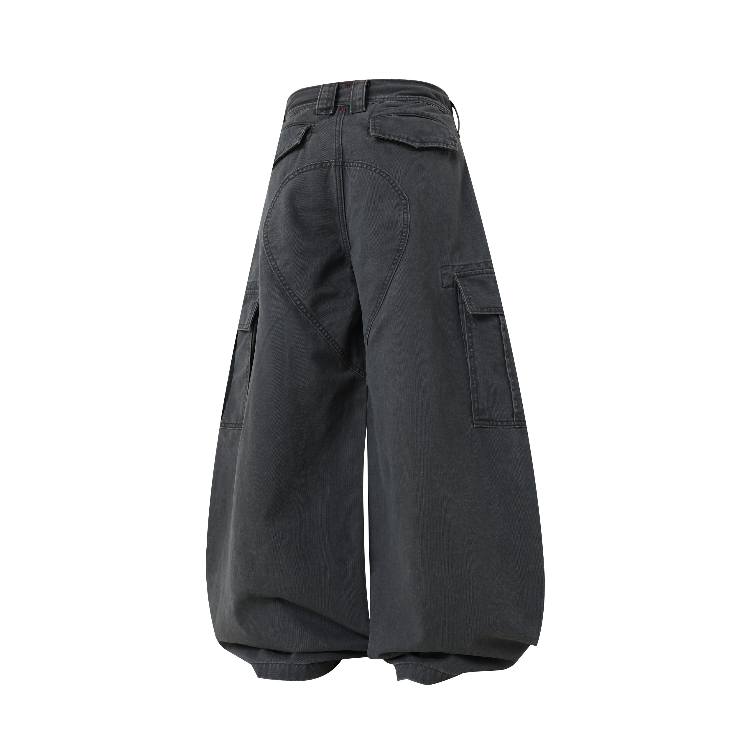 3-6-5.shop Utility Cargo Barrel Pants