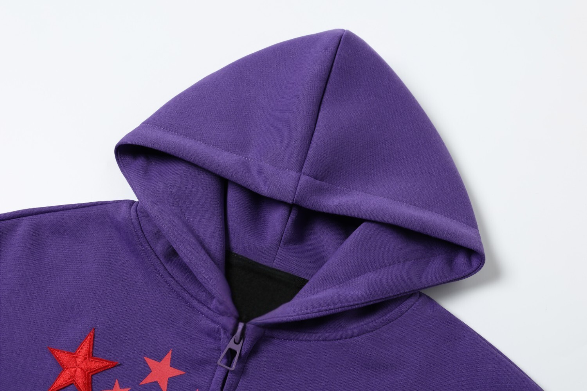 3-6-5.shop Star Graphic Zip Hoodie