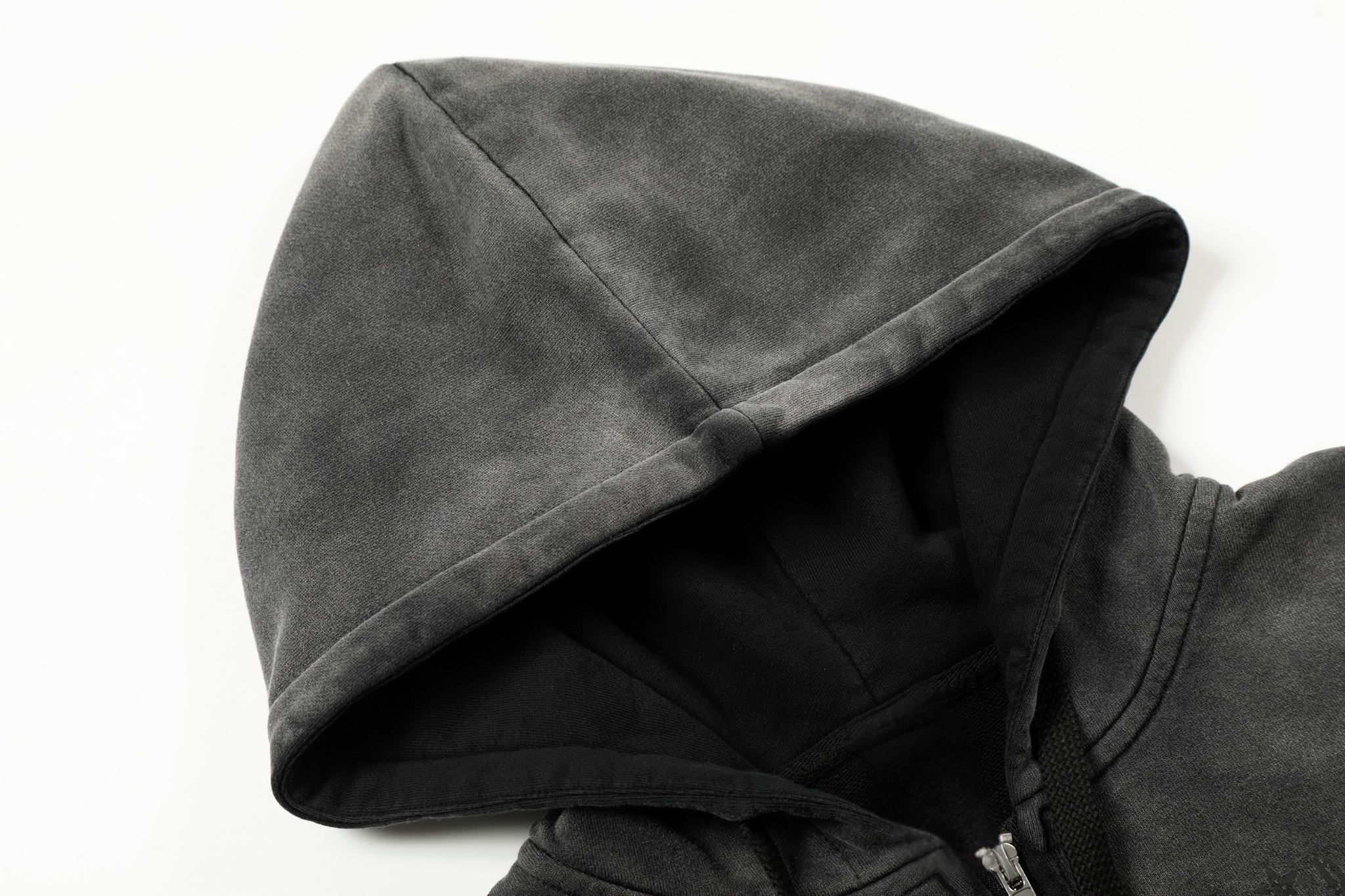 3-6-5.shop Gradient Graphic Zip-Up Hoodie