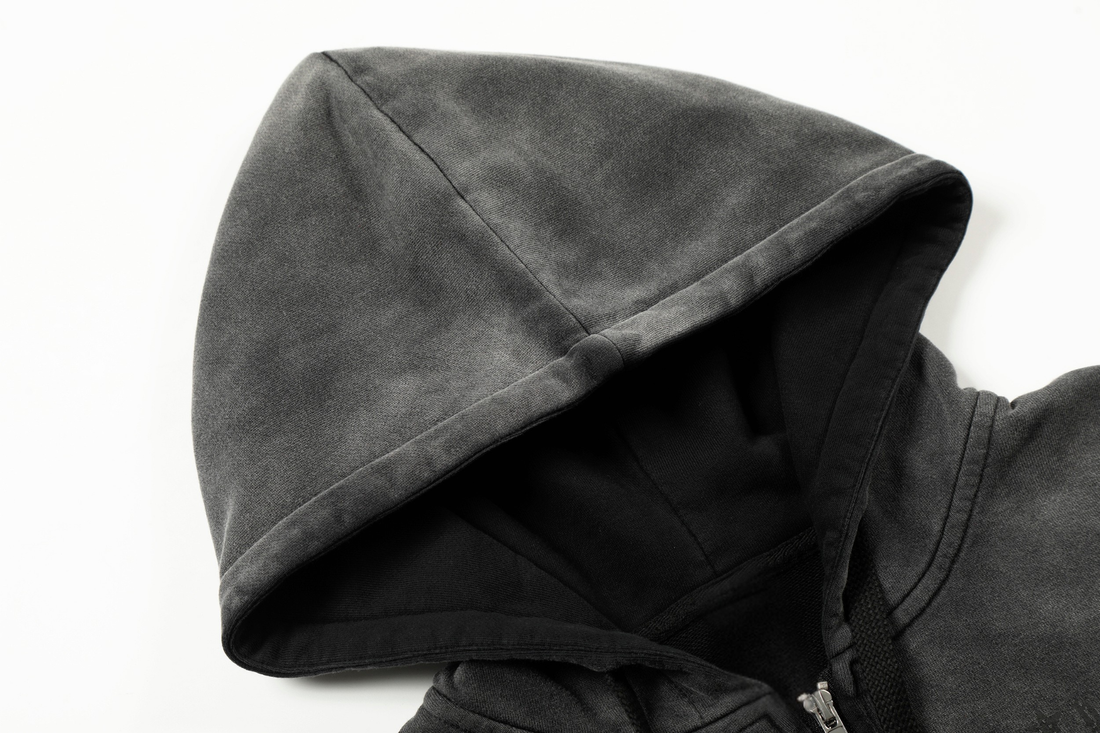 3-6-5.shop Gradient Graphic Zip-Up Hoodie