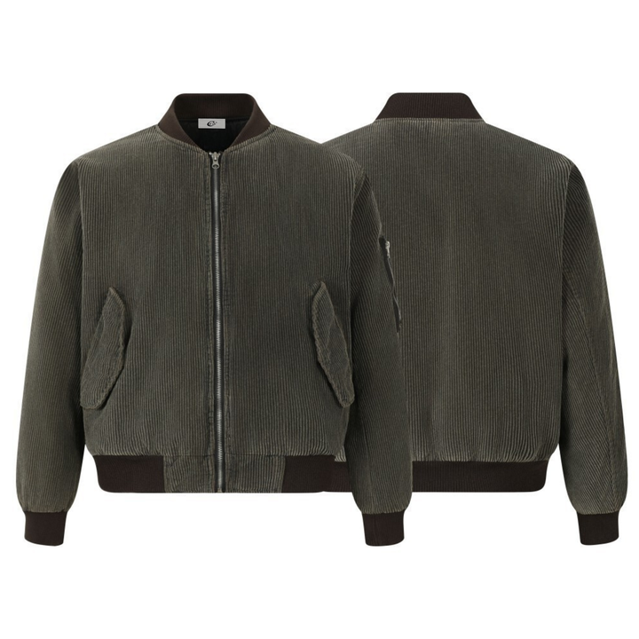3-6-5.shop Corduroy Bomber Jacket