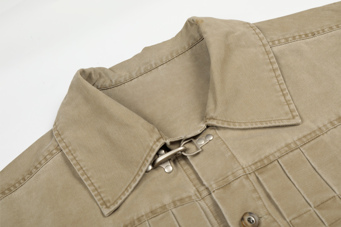 3-6-5.shop Washed Denim Jacket