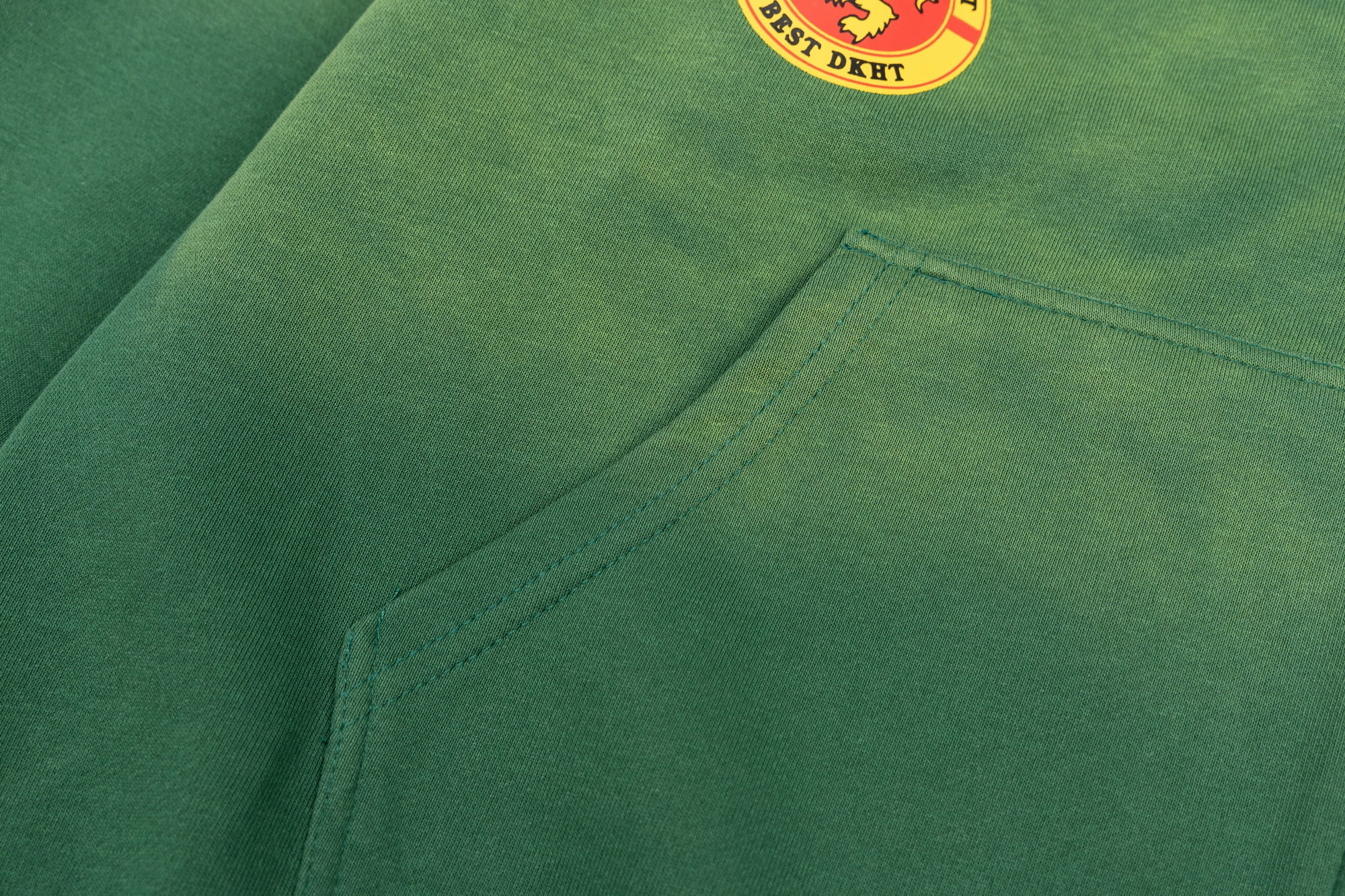 3-6-5.shop Crest Patch Zip-Up Hoodie