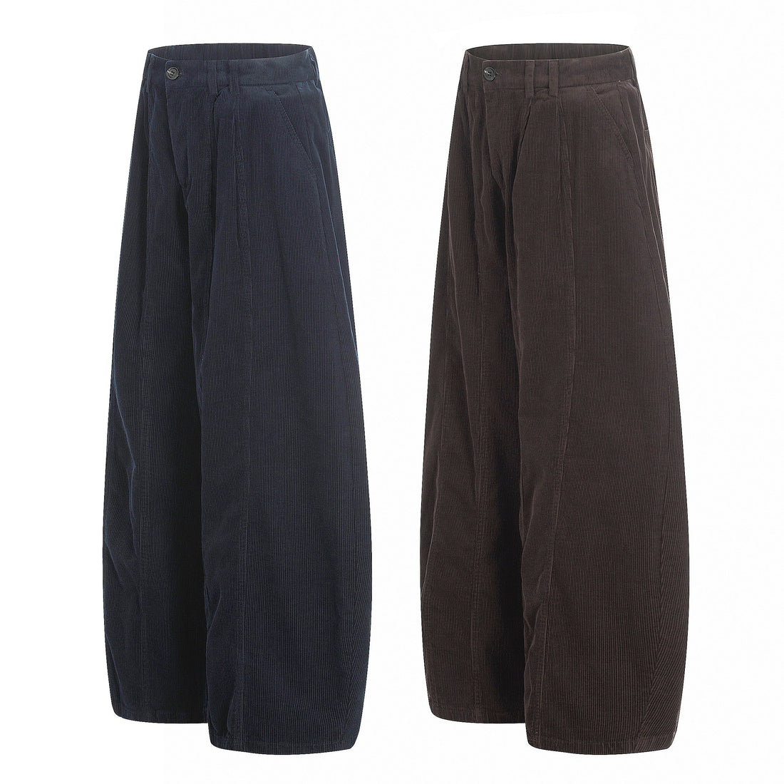 3-6-5.shop Wide-Leg Corduroy Pants
