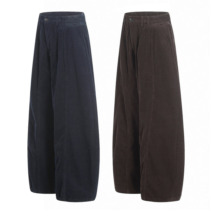 3-6-5.shop Wide-Leg Corduroy Pants