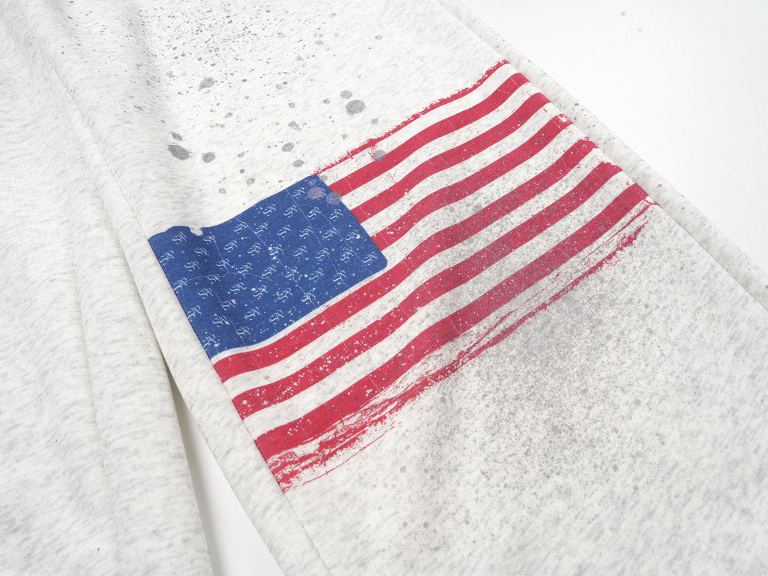 3-6-5.shop USA Flag Print Street Sweatpants