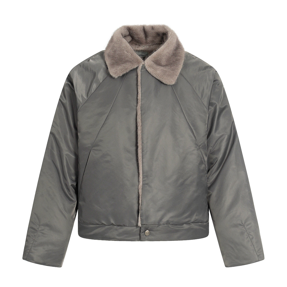 3-6-5.shop Faux Fur Collar Nylon Jacket