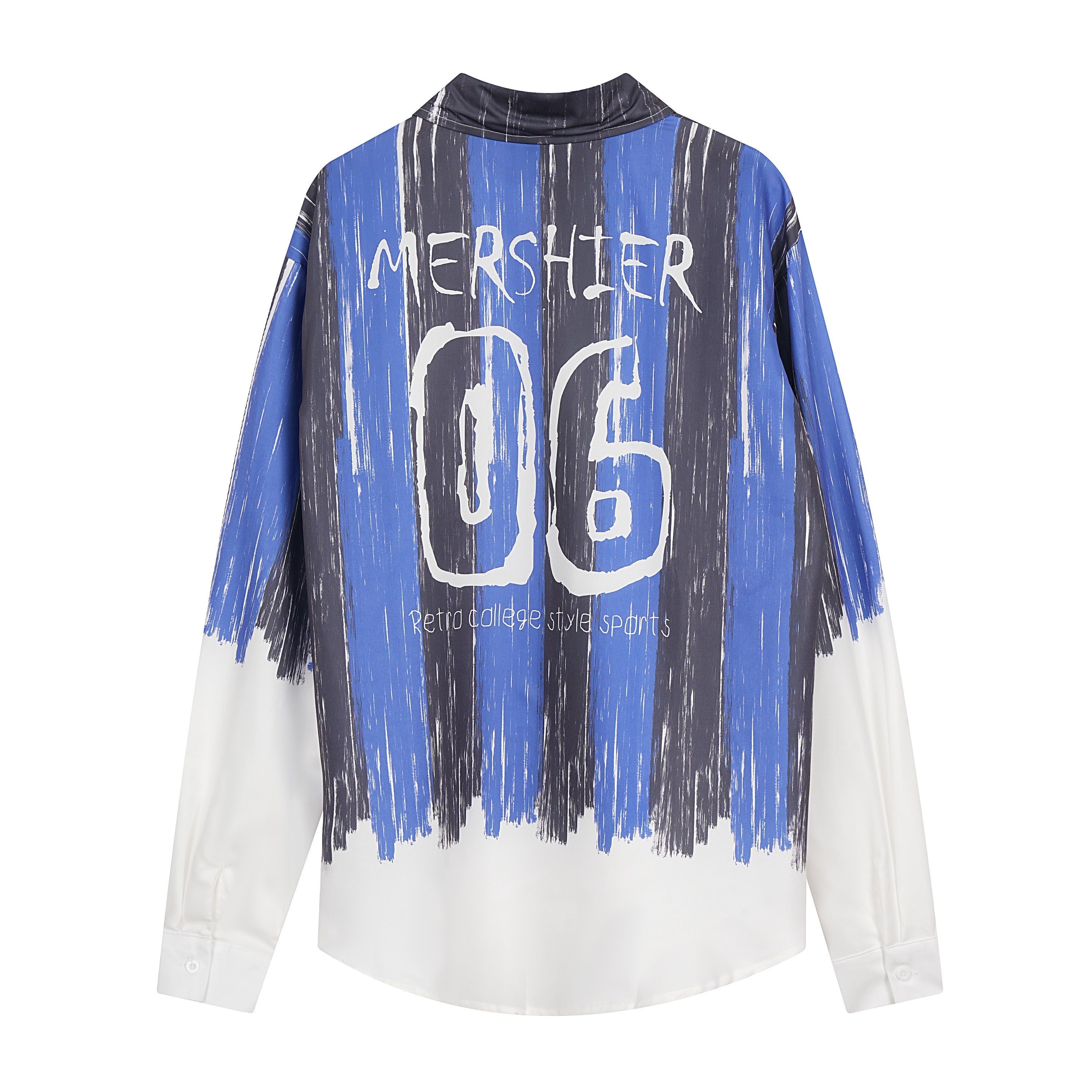 3-6-5.shop Graphic Sport Button-Up Shirt