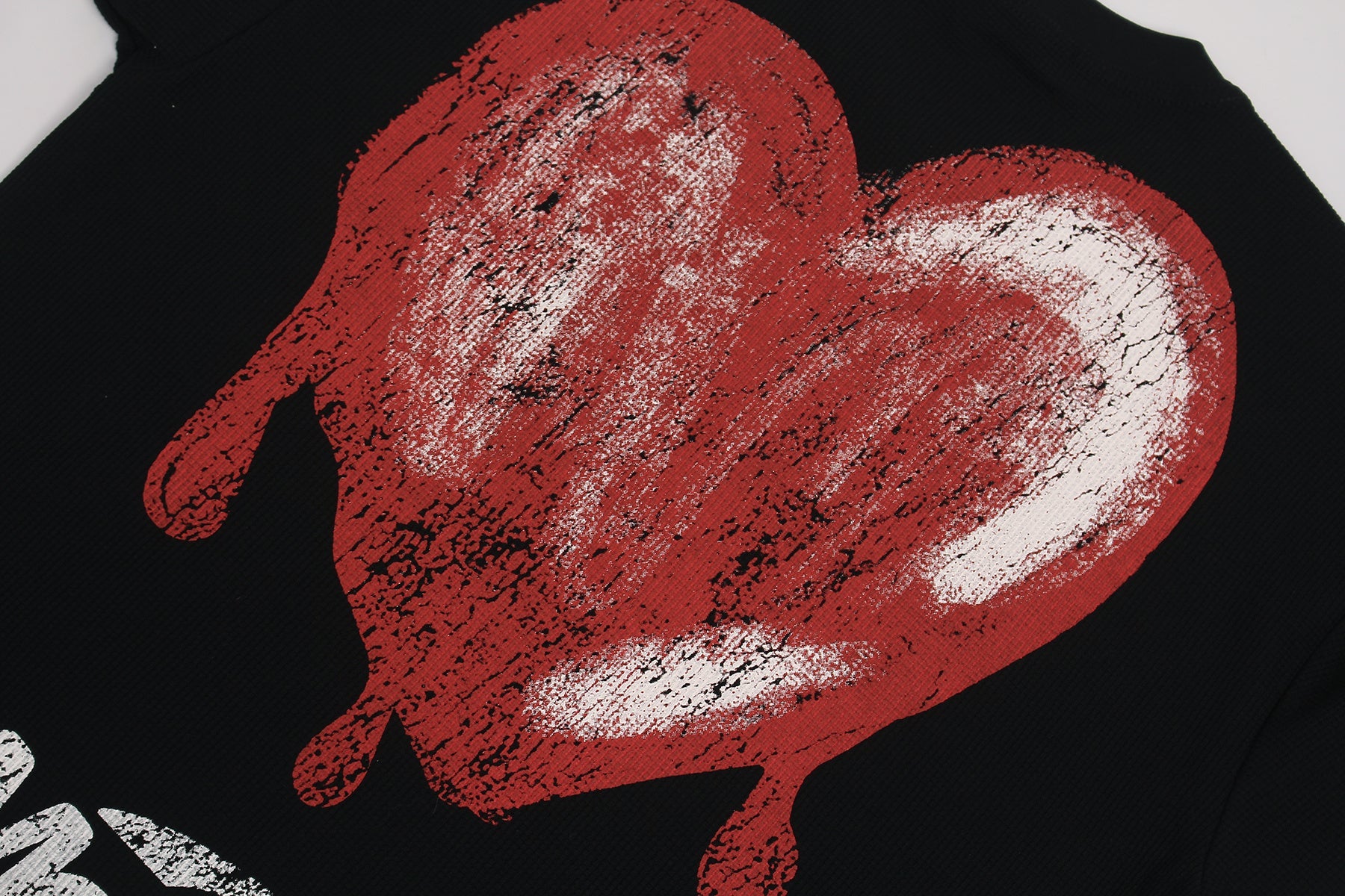 3-6-5.shop Melted Heart Ribcage Graphic Tee