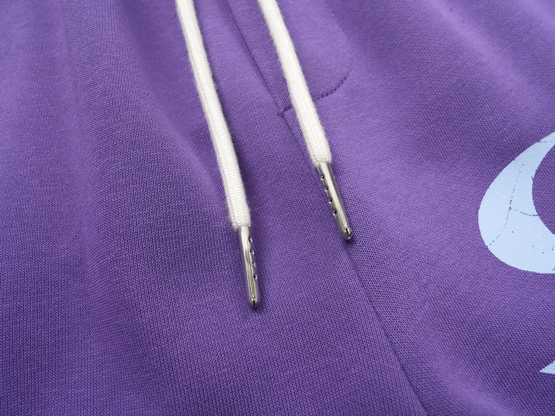 3-6-5.shop Graphic Print Wide-Leg Sweatpants