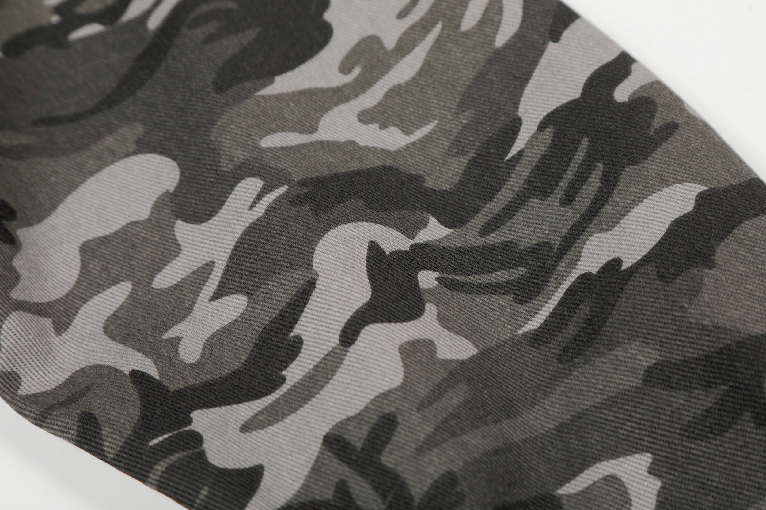 3-6-5.shop Camo Sleeve Varsity Jacket