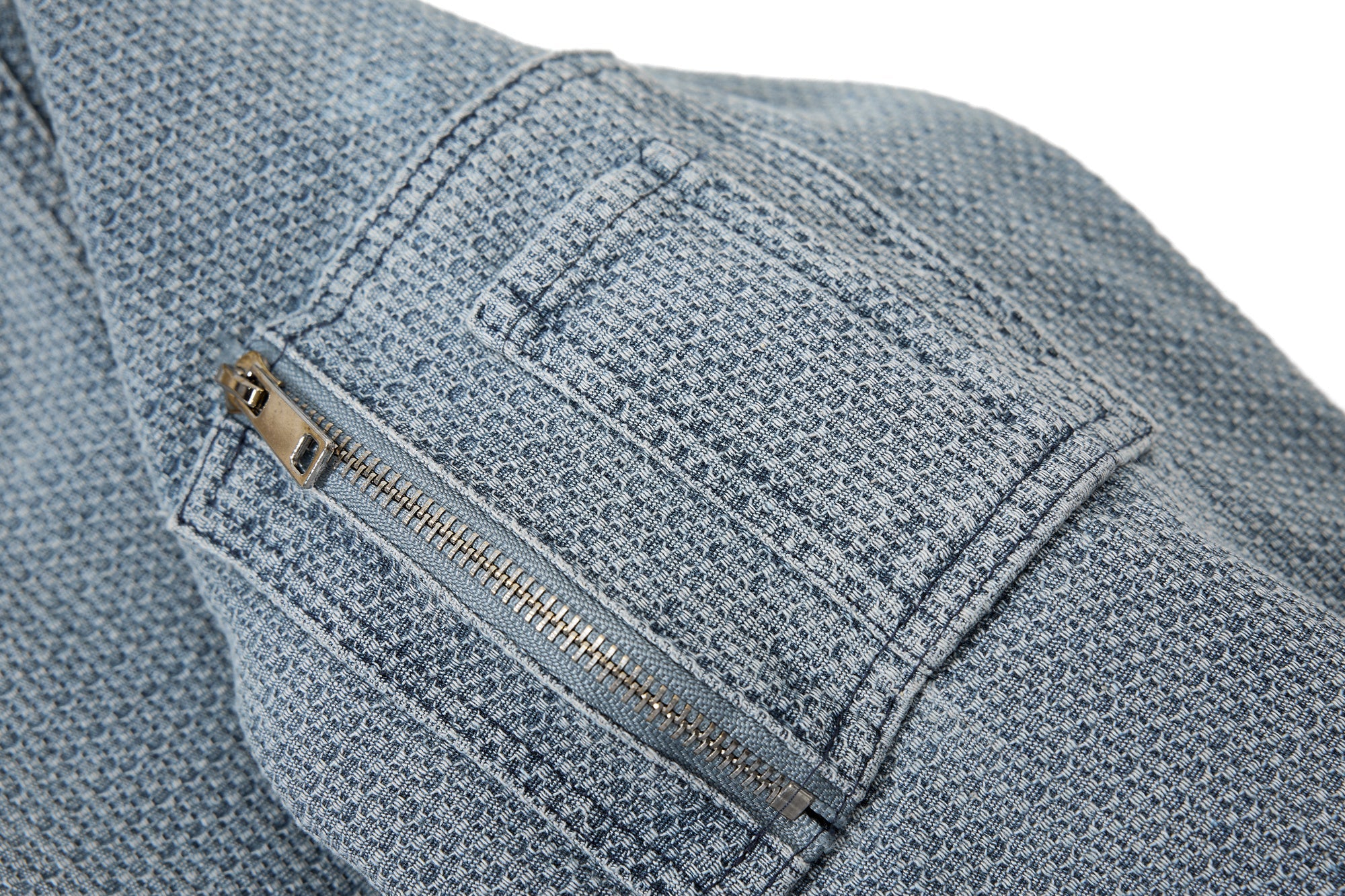 3-6-5.shop Fur-Trim Washed Hooded Jacket