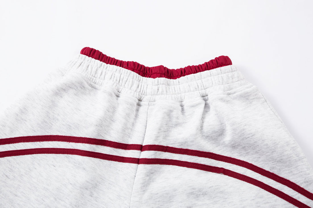 3-6-5.shop Double Stripe Barrel Sweatpants