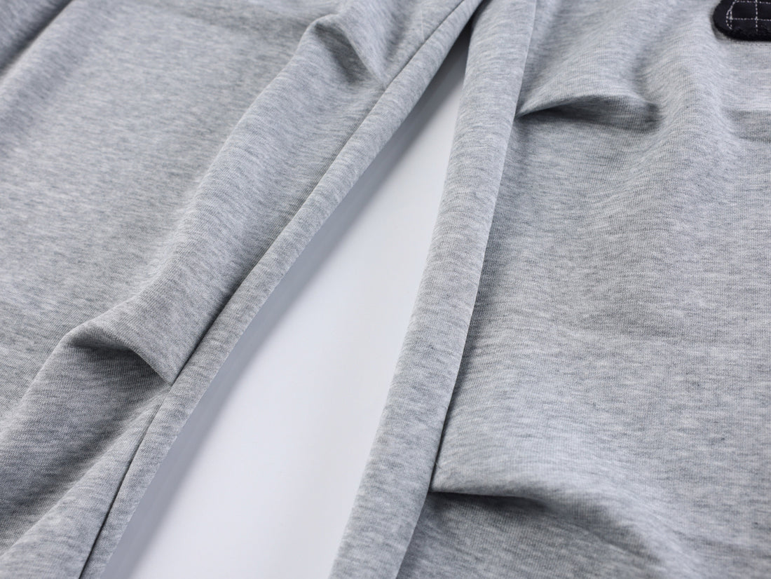 3-6-5.shop 77 Patchwork Wide-Leg Sweatpants