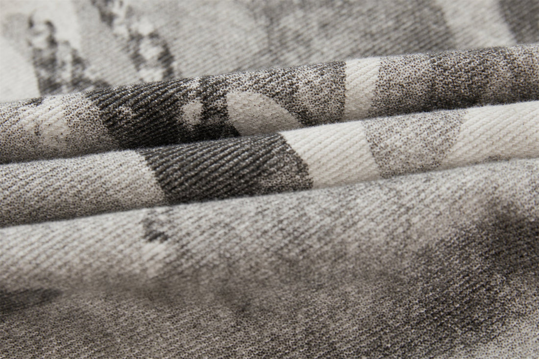 3-6-5.shop Camo Panelled Wide-Leg Pants