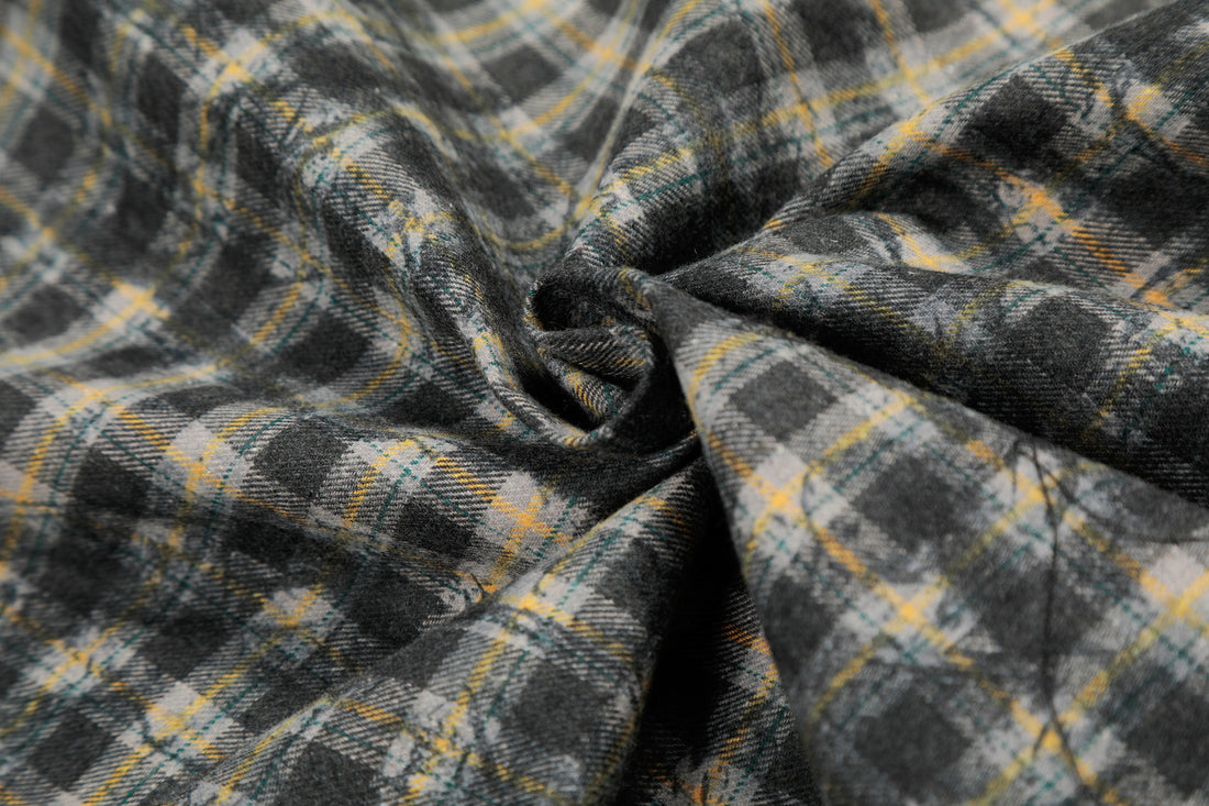 3-6-5.shop Vintage Plaid Button-Up Jacket