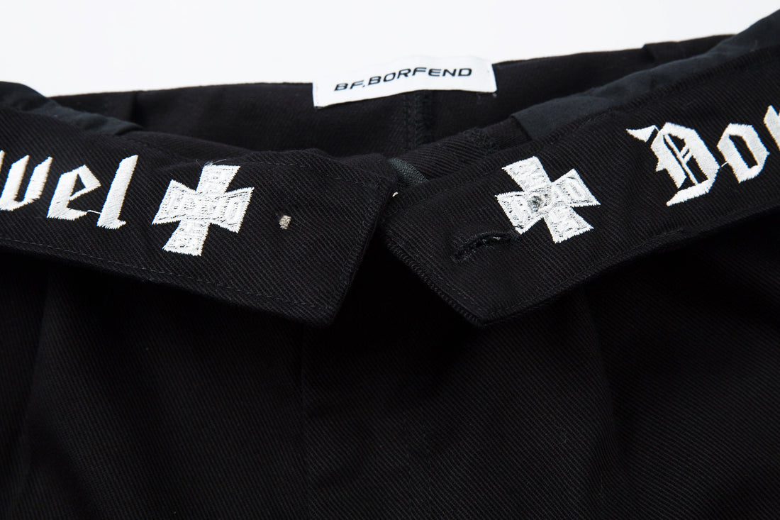 3-6-5.shop Curved Silhouette Pants