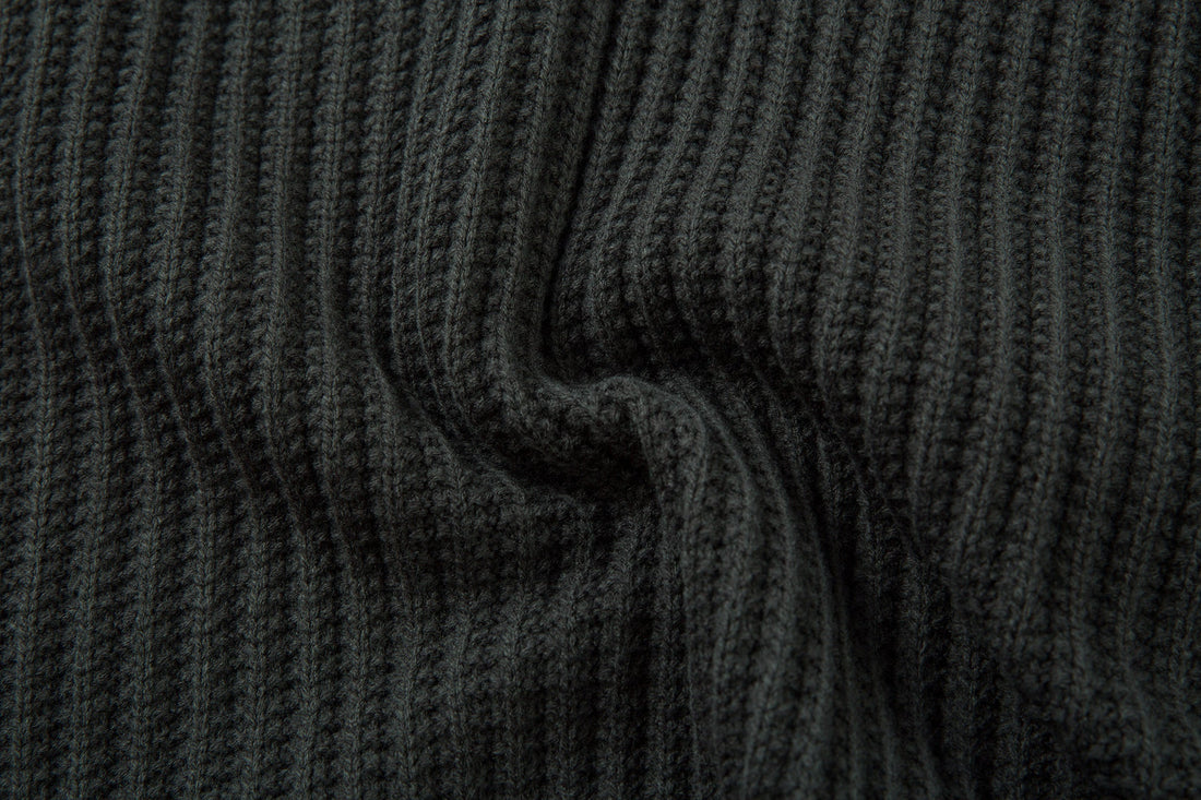 3-6-5.shop Minimalist Half-Zip Knit Sweater