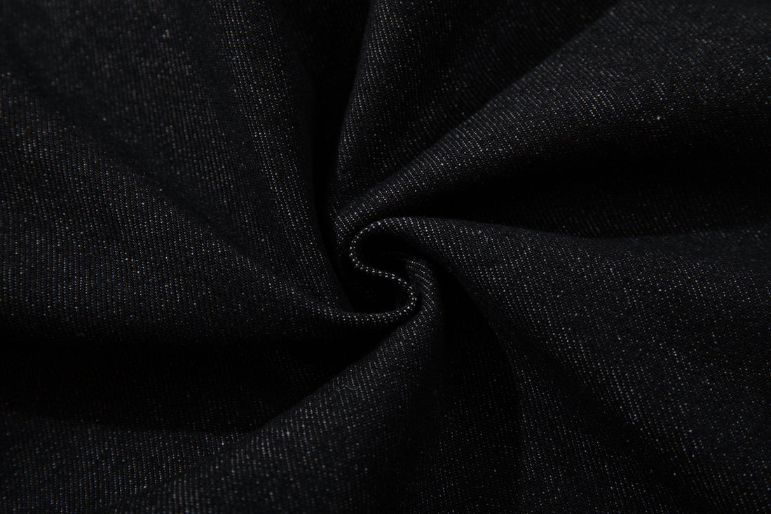 3-6-5.shop Wide Leg Button Fly Denim Pants