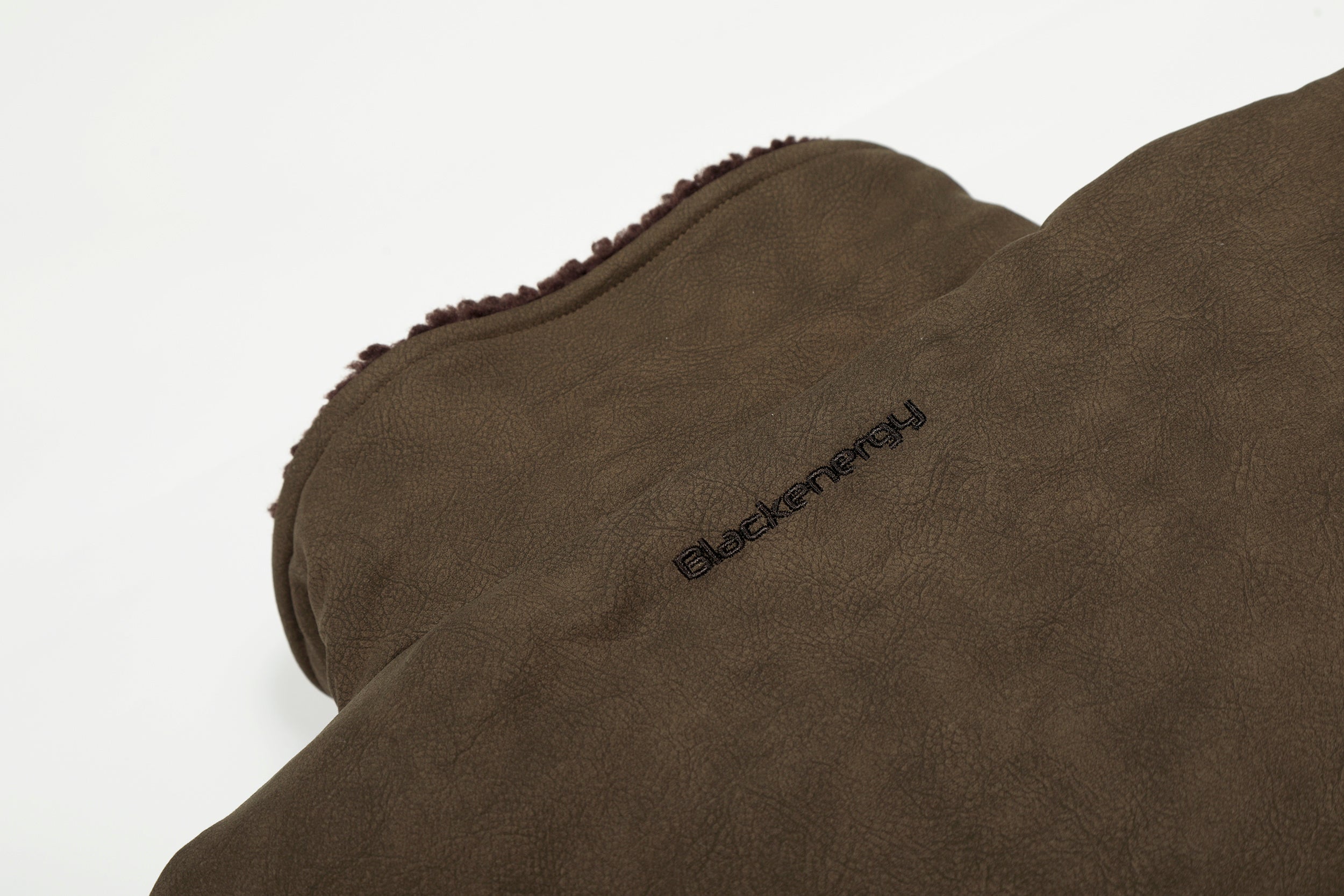 3-6-5.shop Suede-Effect Bomber Jacket