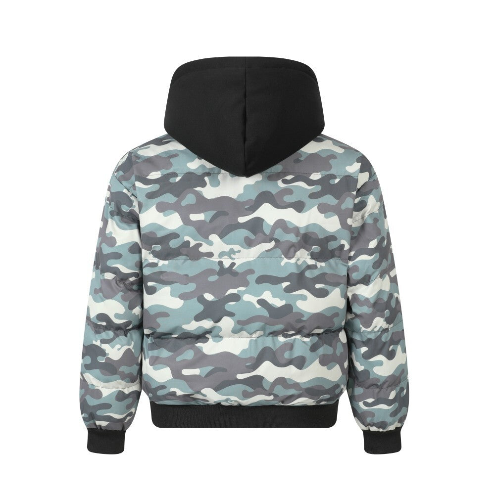 3-6-5.shop Reversible Camo Hoodie Jacket