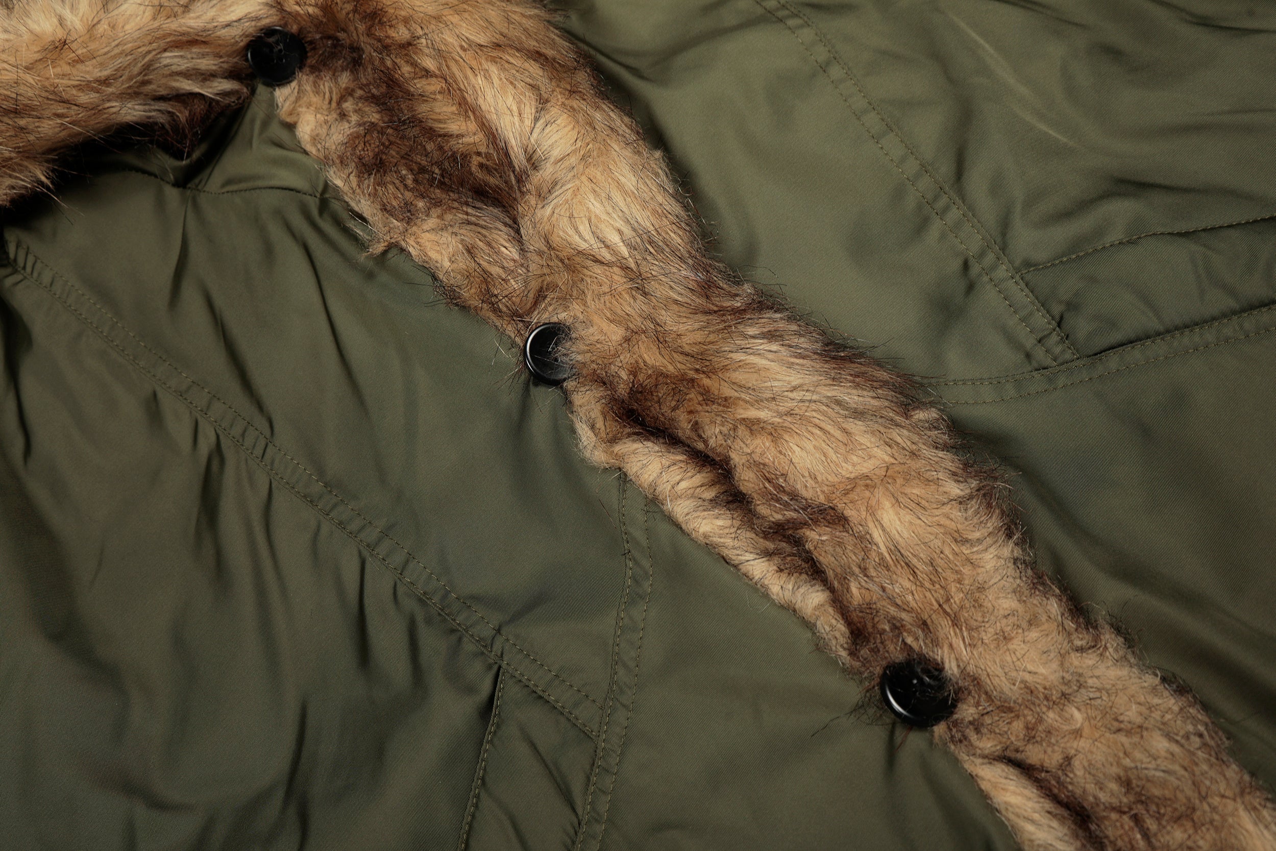 3-6-5.shop Faux Fur Trimmed Puffer Jacket