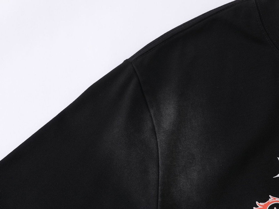 3-6-5.shop Vintage Crest Graphic T-Shirt