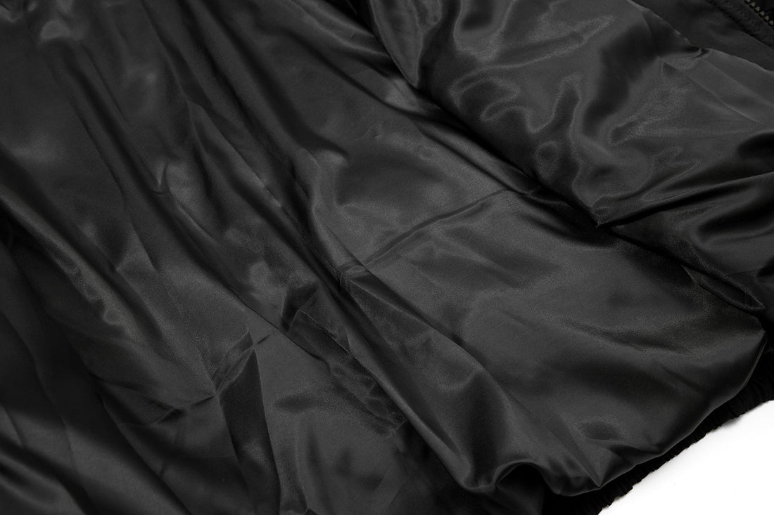 3-6-5.shop Fur-Trim Puffer Jacket