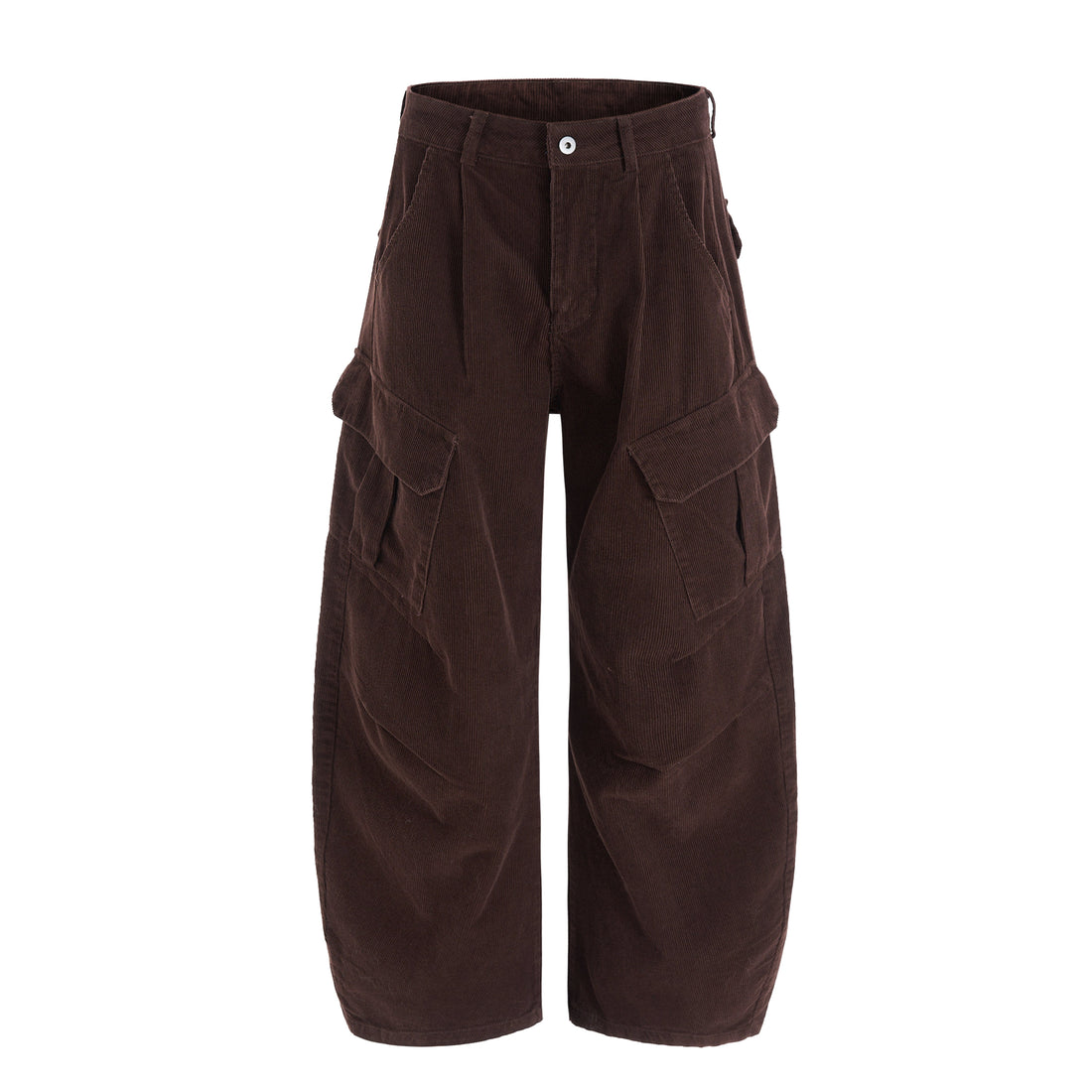 3-6-5.shop Corduroy Cargo Wide-Leg Pants