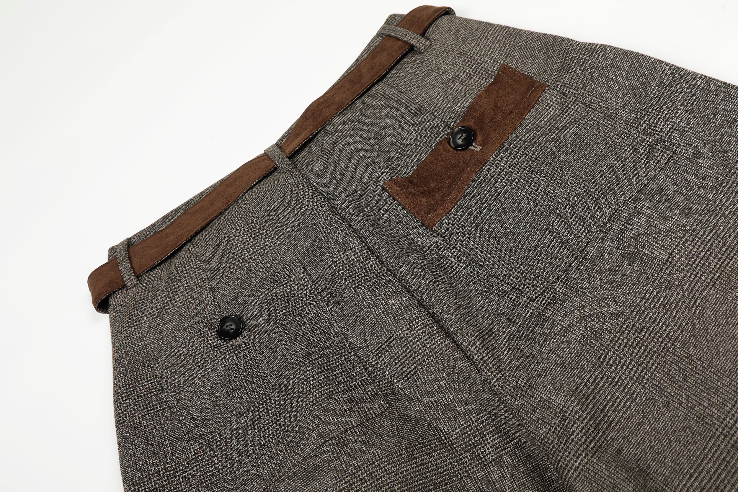 3-6-5.shop Vintage Wide-Leg Suit Pants