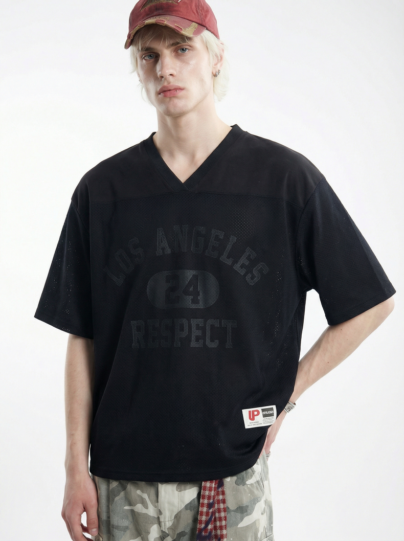 3-6-5.shop Los Angeles Respect V-Neck Tee