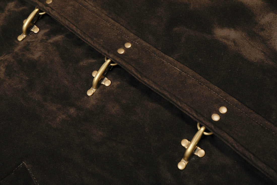 3-6-5.shop Embroidered Suede Metal Clasp Jacket