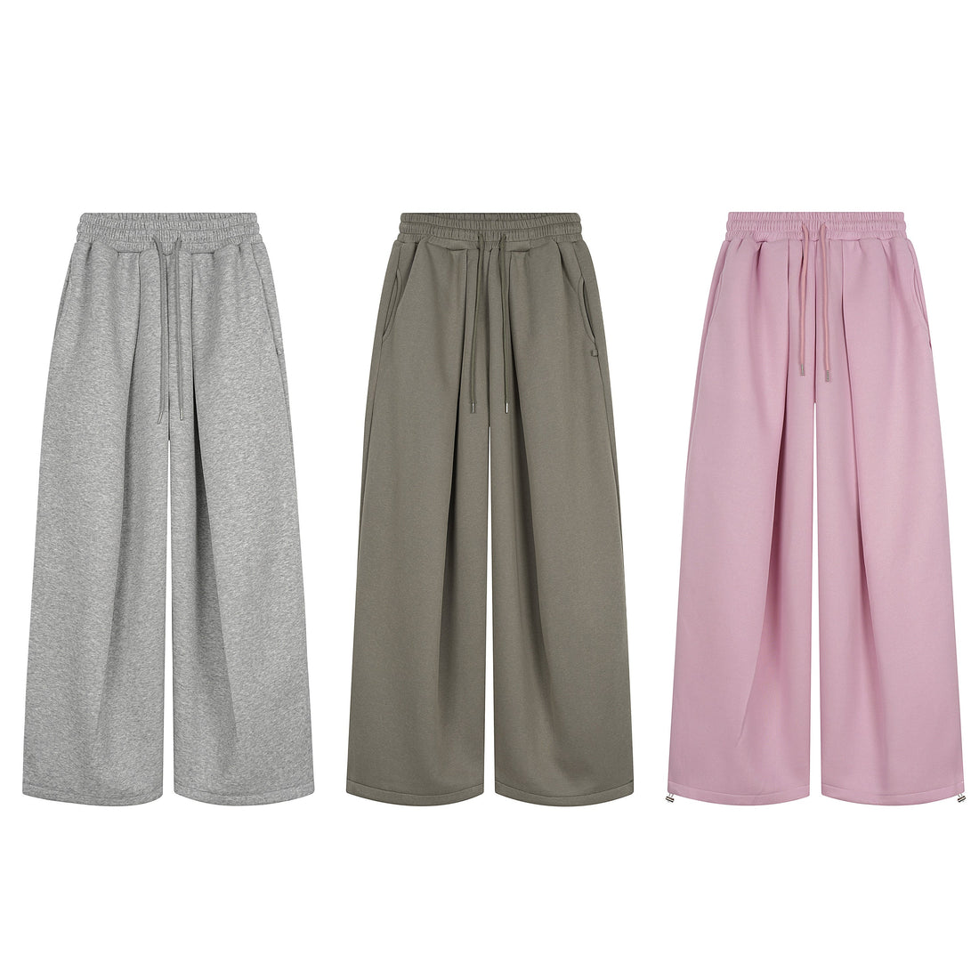 3-6-5.shop Essential Wide-Leg Sweatpants