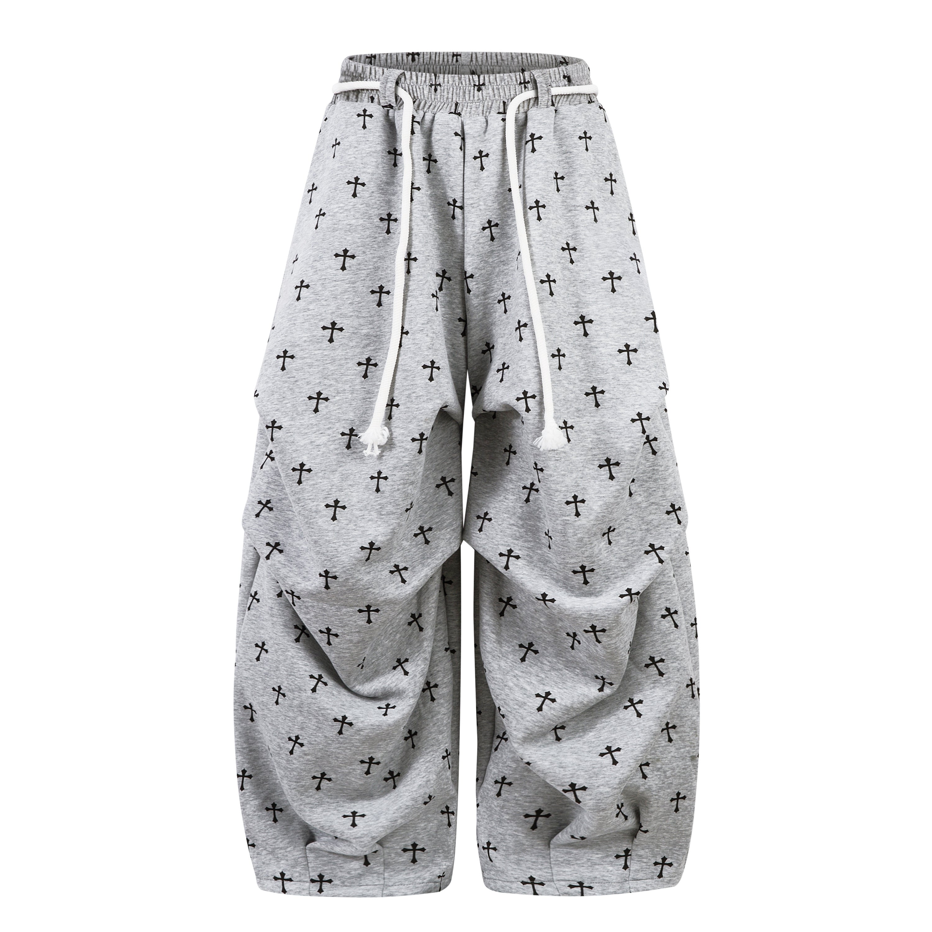 3-6-5.shop Cross Print Sweatpants