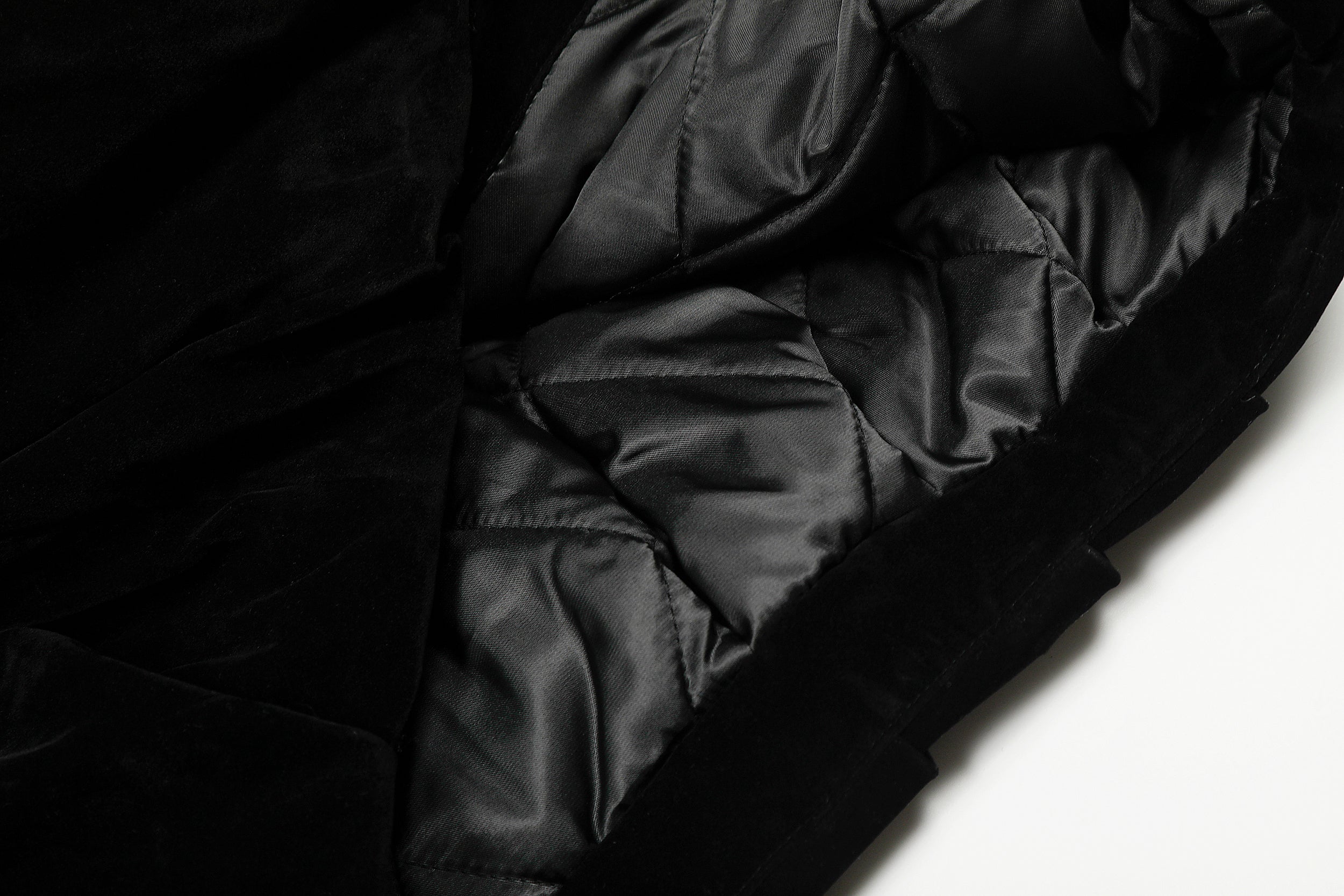 3-6-5.shop Faux Fur Collar Velvet Jacket