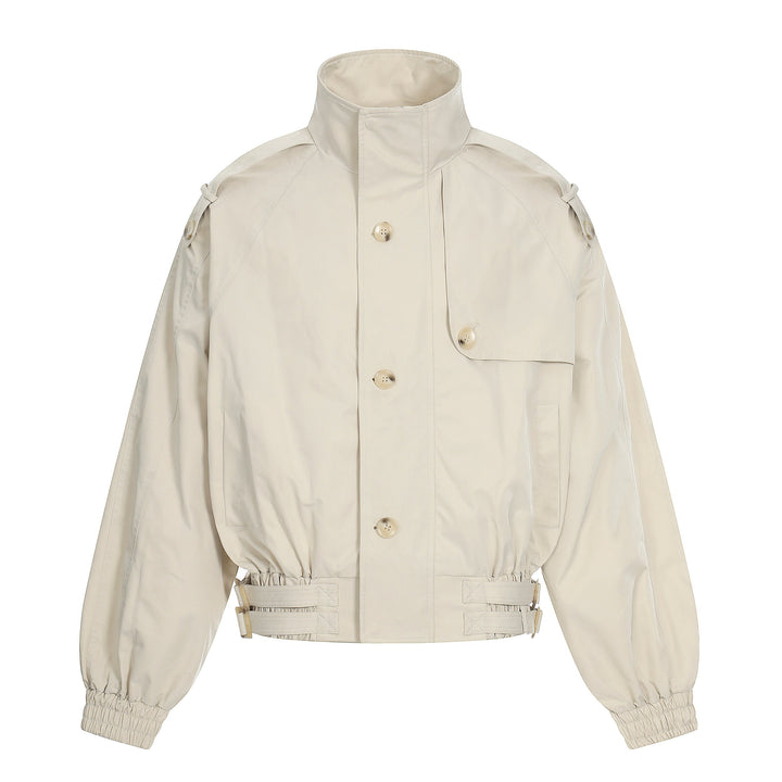 3-6-5.shop Utility Stand Collar Jacket