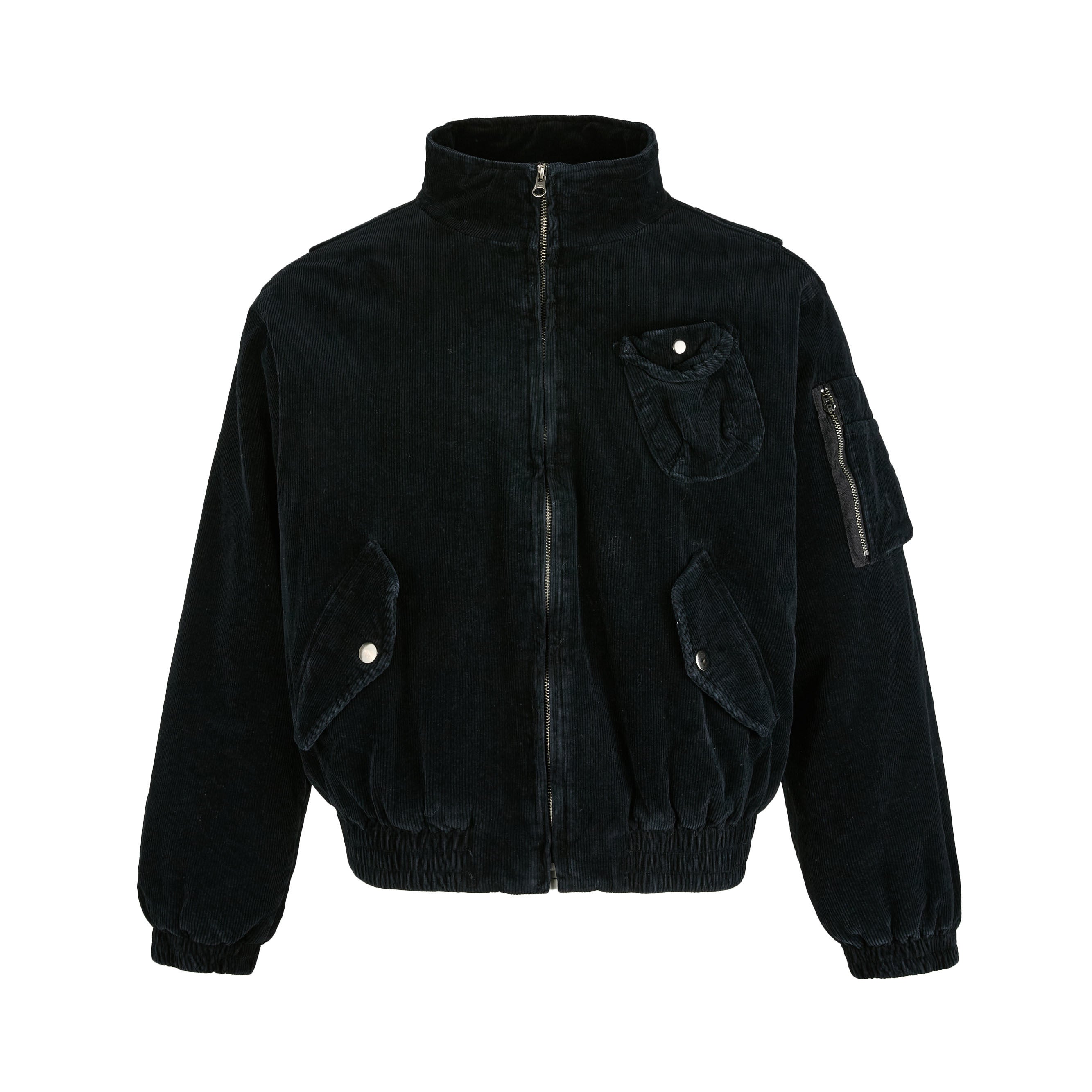 3-6-5.shop Corduroy Utility Bomber Jacket