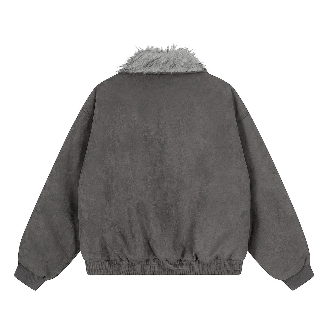 3-6-5.shop Patchwork Fur-Lined Jacket