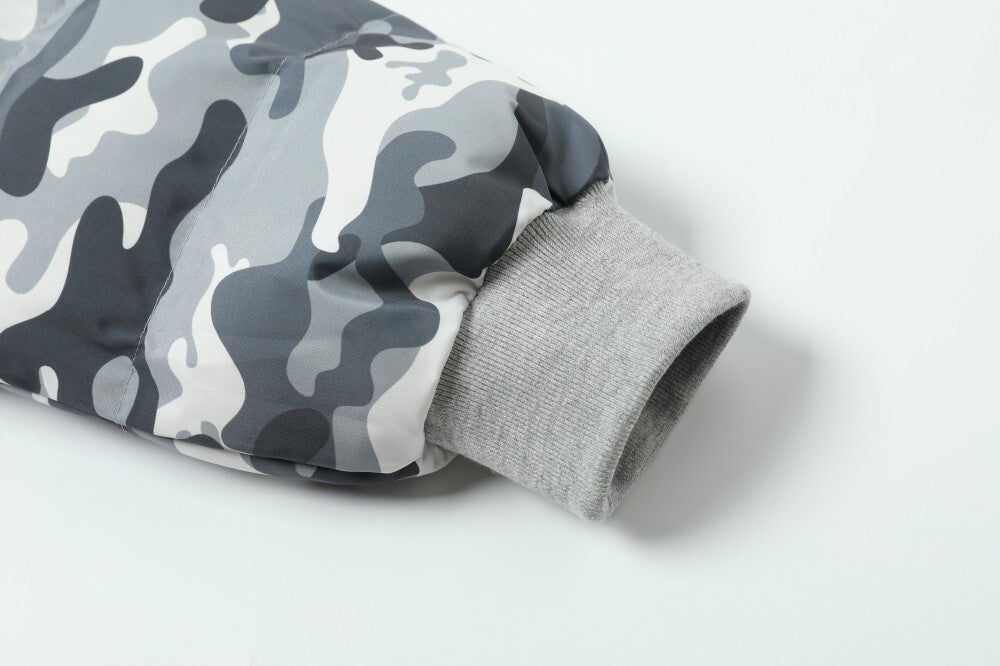 3-6-5.shop Reversible Camo Hoodie Jacket
