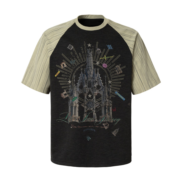 3-6-5.shop Gothic Cathedral Graphic Tee