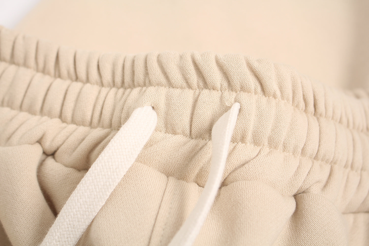 3-6-5.shop Fleece-Lined Retro Letter Wide-Leg Sweatpants