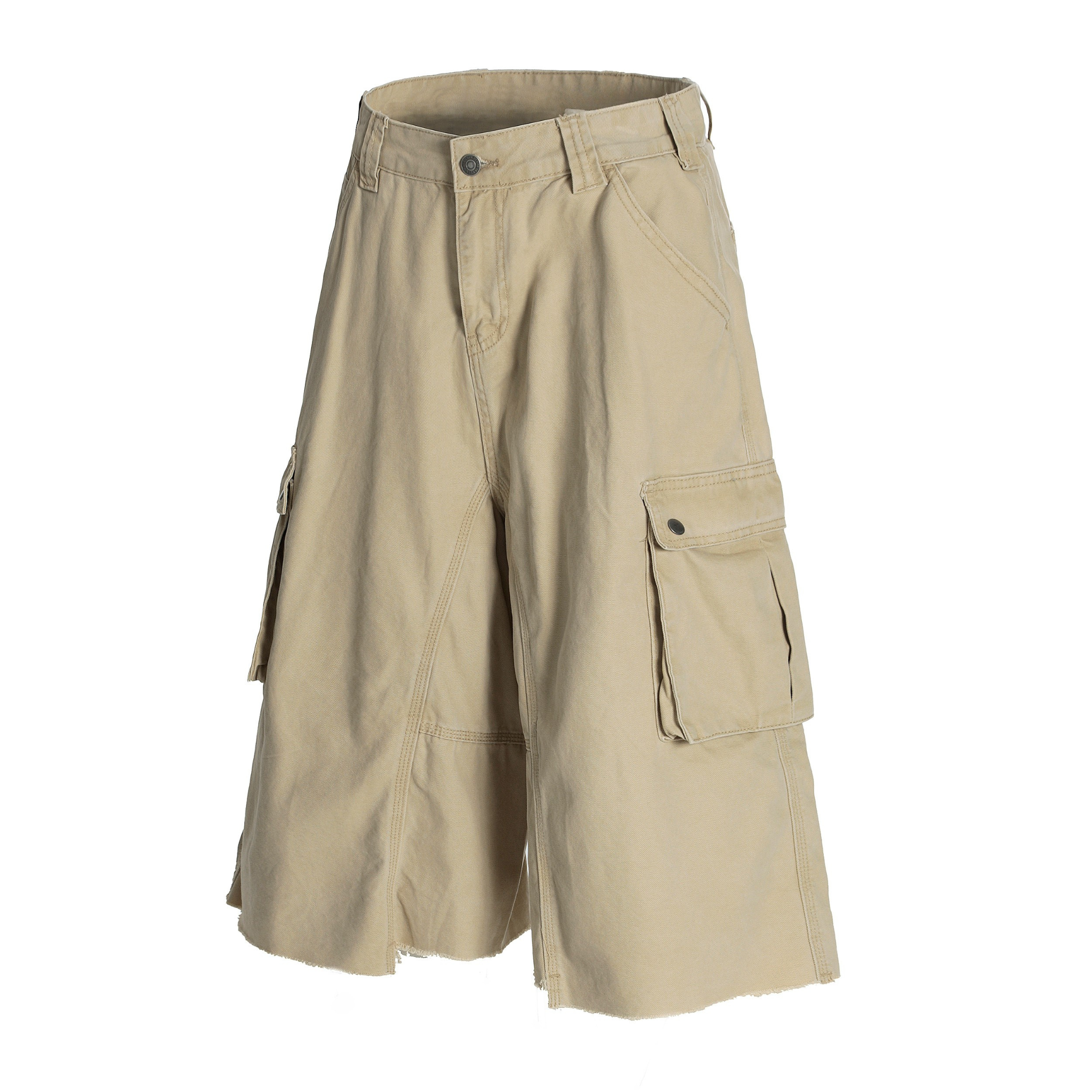3-6-5.shop Wide-Leg Cargo Shorts